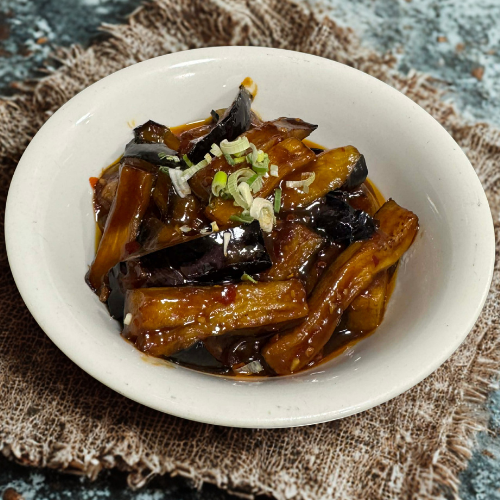 Szechuan Spicy Aubergine (Vegetarian)